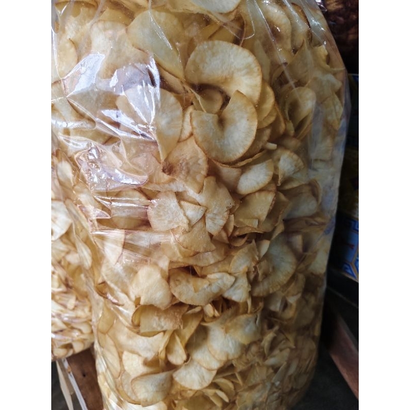 

KERIPIK SINGKONG ORIGINAL ASIN, GURIH, RENYAH 500 GR