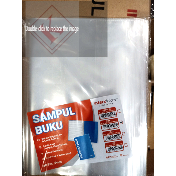 

(ISI 60) Sampul Buku Plastik / Book Cover Inter-X KUAT TEBAL BERKUALITAS RJ4
