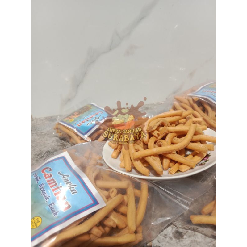 

((100 gram)) STIK BAWANG ORIGINAL -IKAN BAWANG- / LADRANG ORIGINAL GURIH / CAMILAN STIK TERMURAH / CEMILAN MURAH