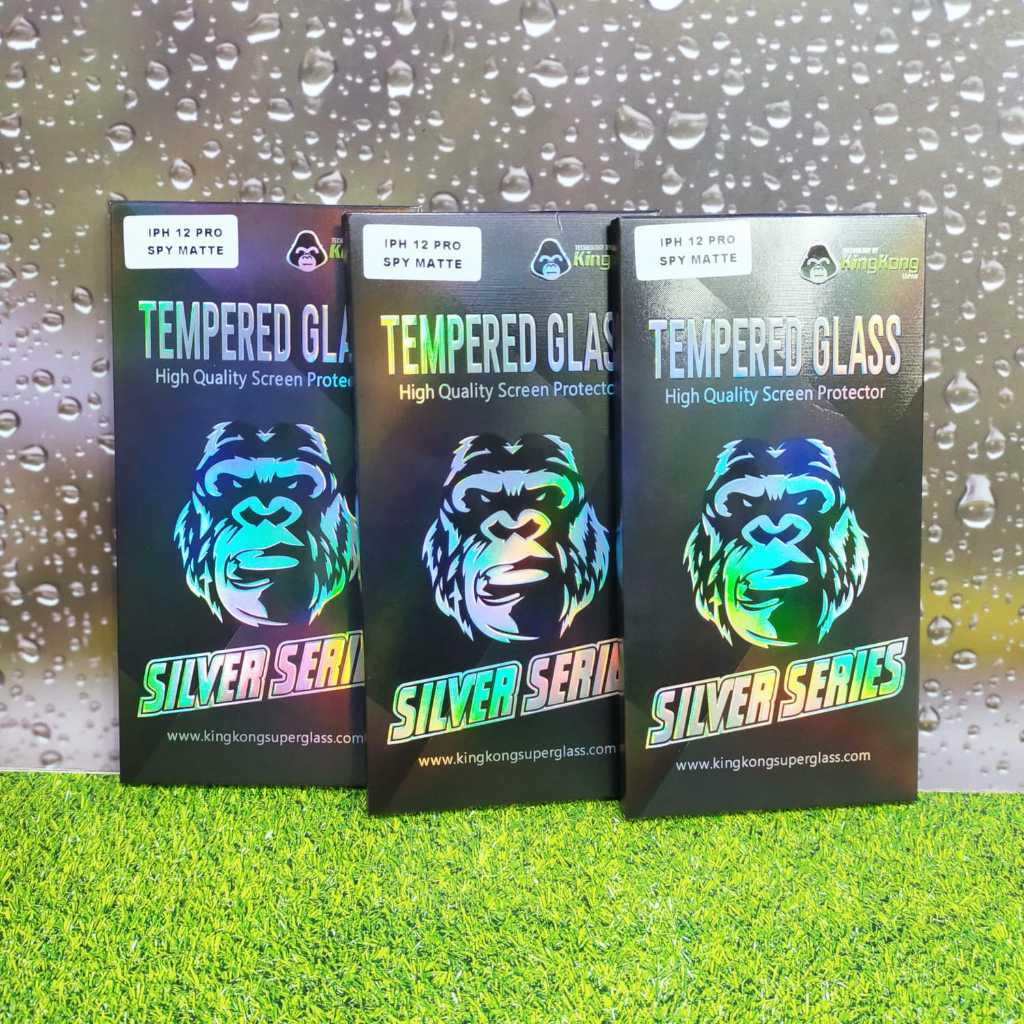 TEMPERED GLASS SPY MATTE AG ANTI MINYAK IPHONE 11 / 11 PRO / 11 PRO MAX TG FULL MATTE GLASS KINGKONG