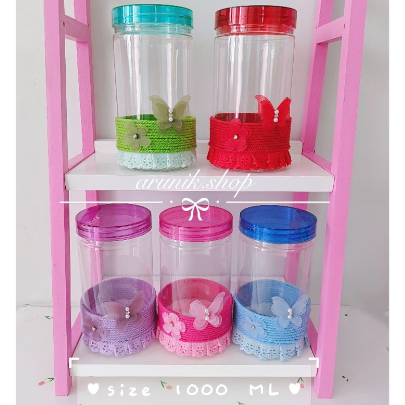 toples hias, toples plastik estetik size 1000 ML