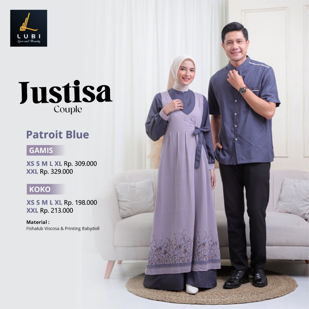 JUSTISA GAMIS COUPLE BY LUBI