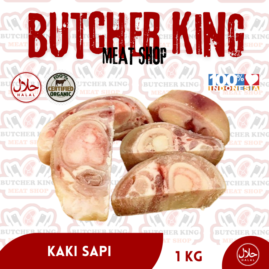 

500 Gram KAKI SAPI TUNJANG KIKIL CUT FRESH LOKAL