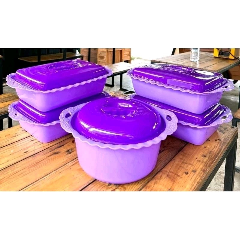 BASI LOVENIA JUMBO SET / PRASMANAN PLASTIK/ PRASMANAN SEGIEMPAT