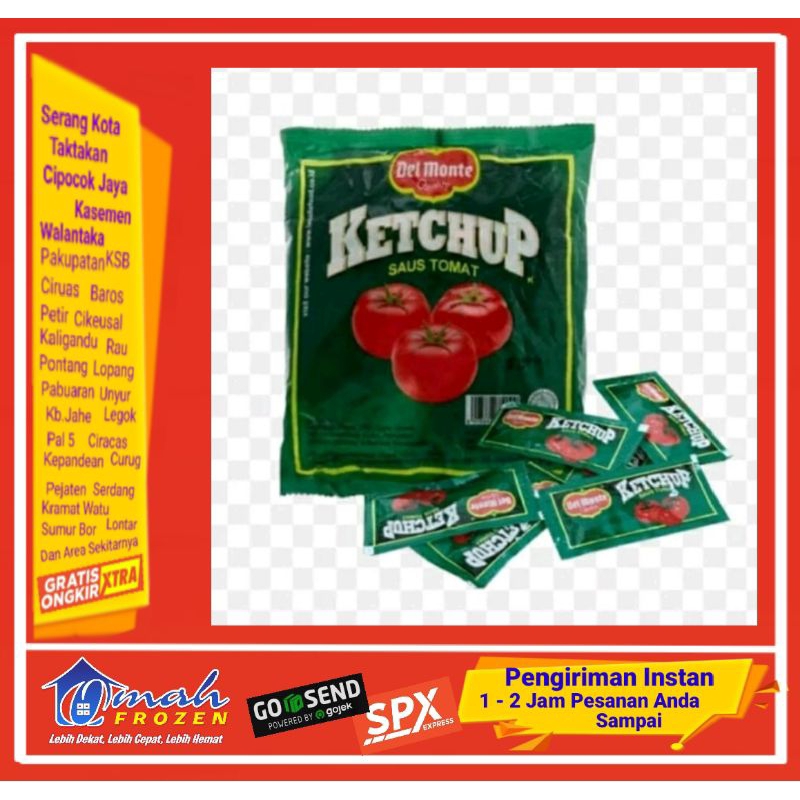 

Saos Tomat Sachet Delmonte, Saus Saset, Frozen Serang