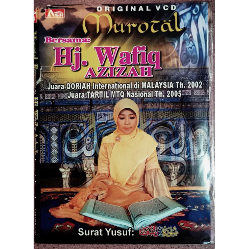 VCD original murattal bersama Wafiq Azizah