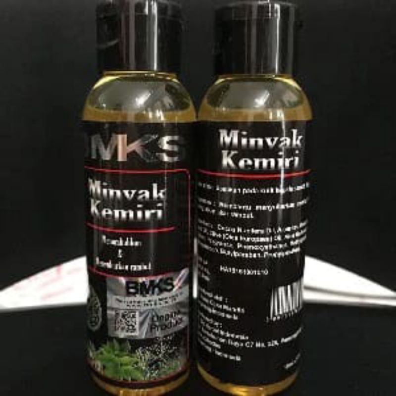BMKS MINYA KEMIRI ORIGINAL - MINYAK KEMIRI BMKS 100ML ORIGINAL