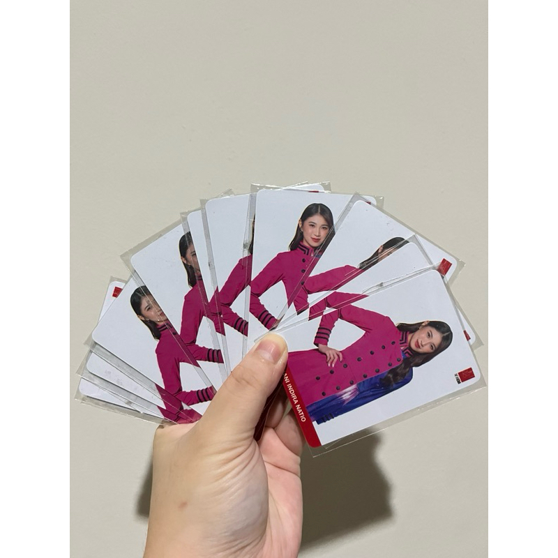 PC Photocard Shani Indira Natio Muthe Kathrina JKT48 Nice To See You NTSY 100% Ori