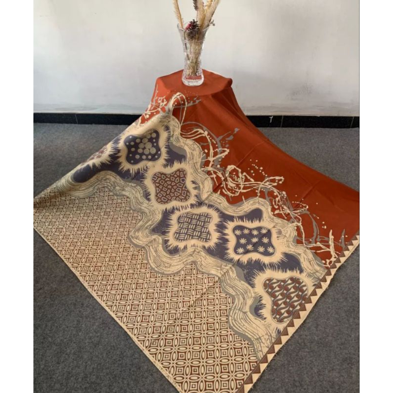 kain batik katun premium motif landak laut