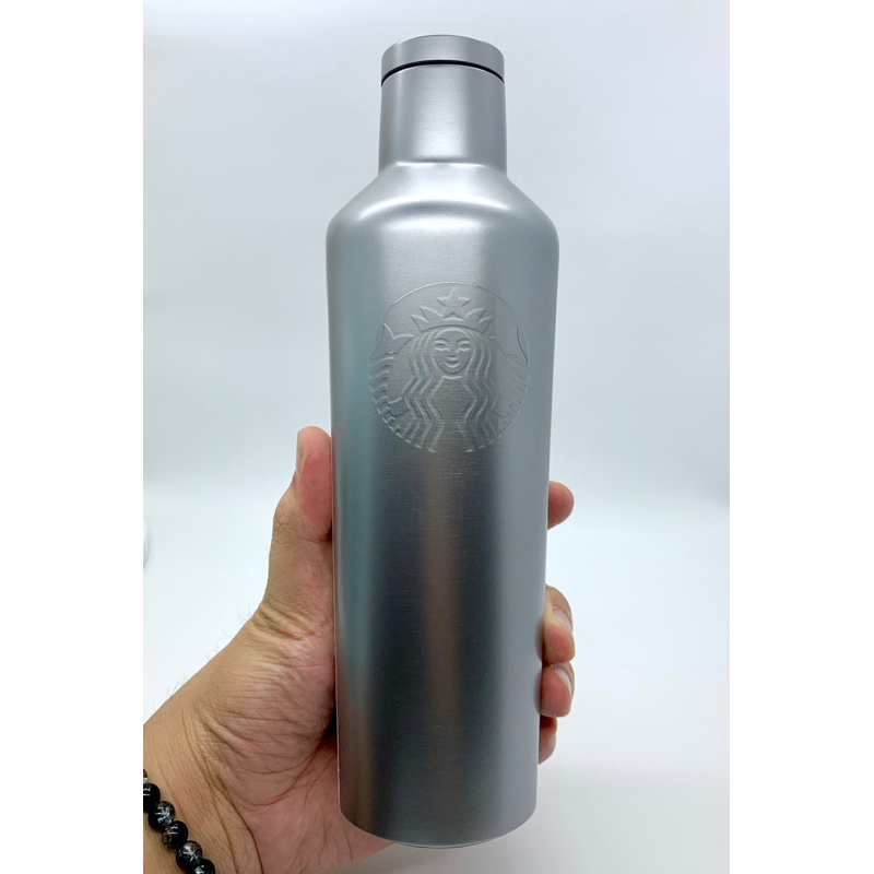 Starbucks x Corkcicle Silver 16 oz