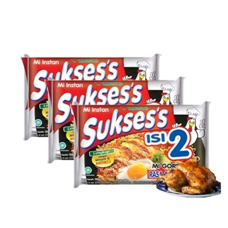 

Mie Instan Sukses Isi 2 Kemasan 133gram