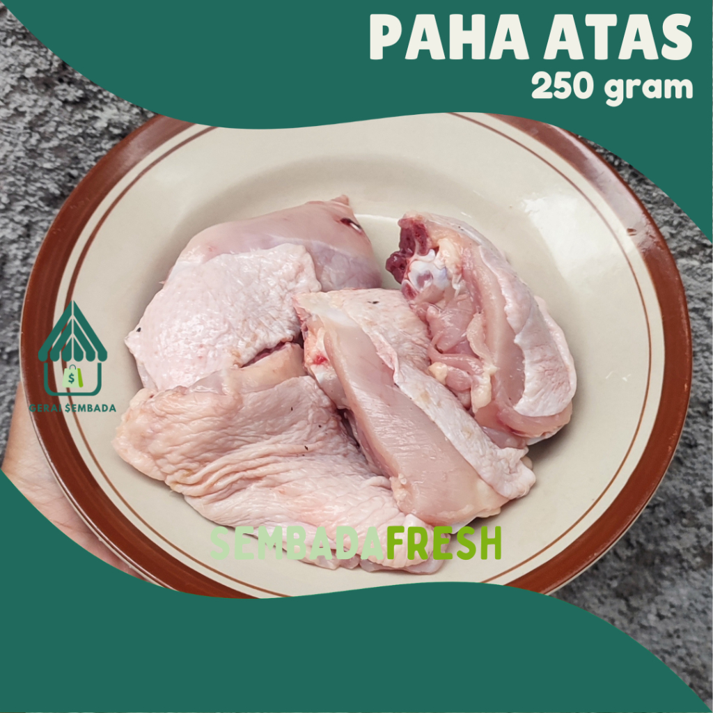 

Daging Ayam - Paha Atas 250 g - SEMBADA FRESH [Pengiriman Instant]