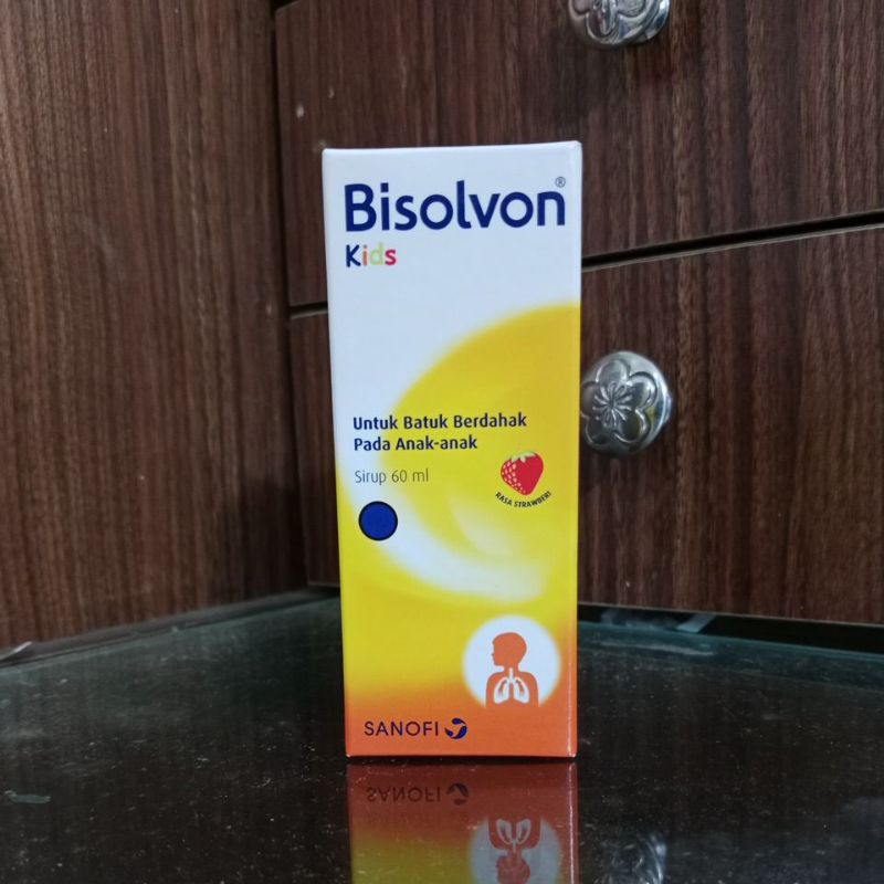 Bisolvon Kids Syrup 60ml - Rasa Strawberry
