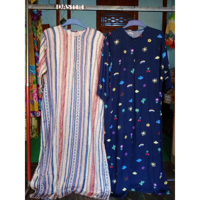 Longdress Viral Daster Jumbo Ld 120 lengan 3/4