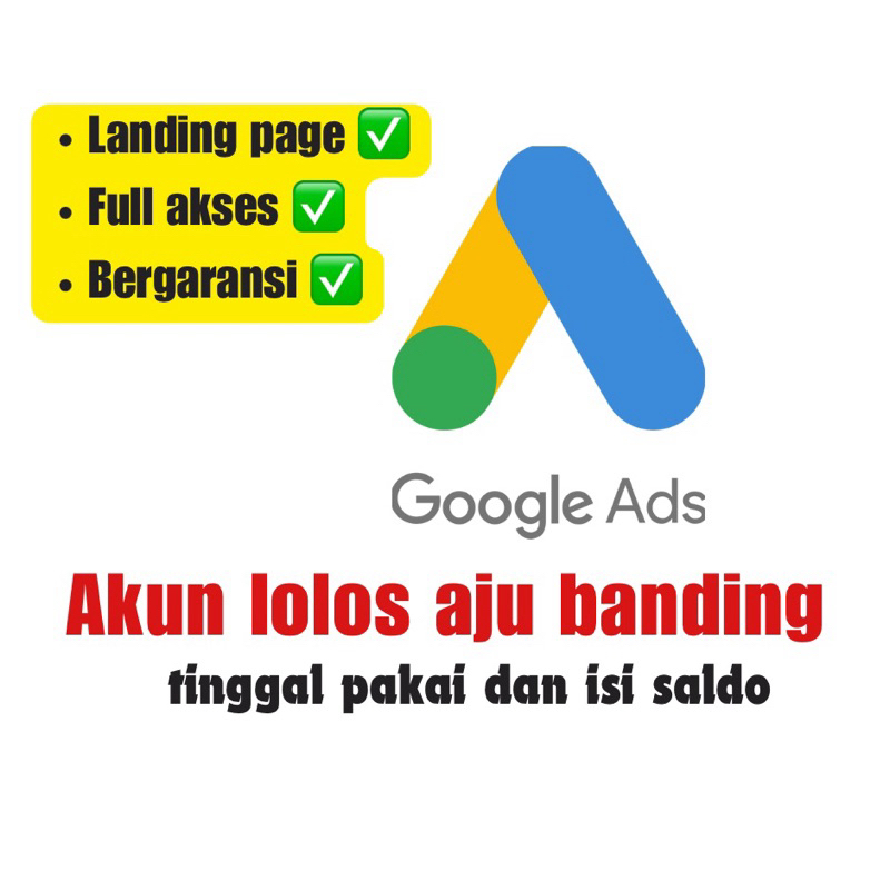 Akun Google Ads Lolos Aju Banding untuk iklan