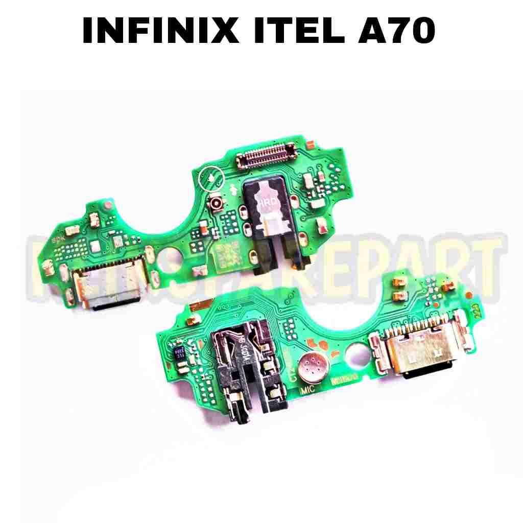 Konektor Charger Infinix Itel A70 Pcb Papan Cas Usb Board Mic