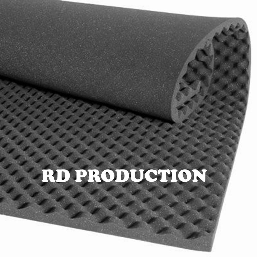 BUSA TELUR 4cm untuk Hardcase/Busa Flight Case/Ruangan/Peredam Ruangan/Peredam Suara/Peredam