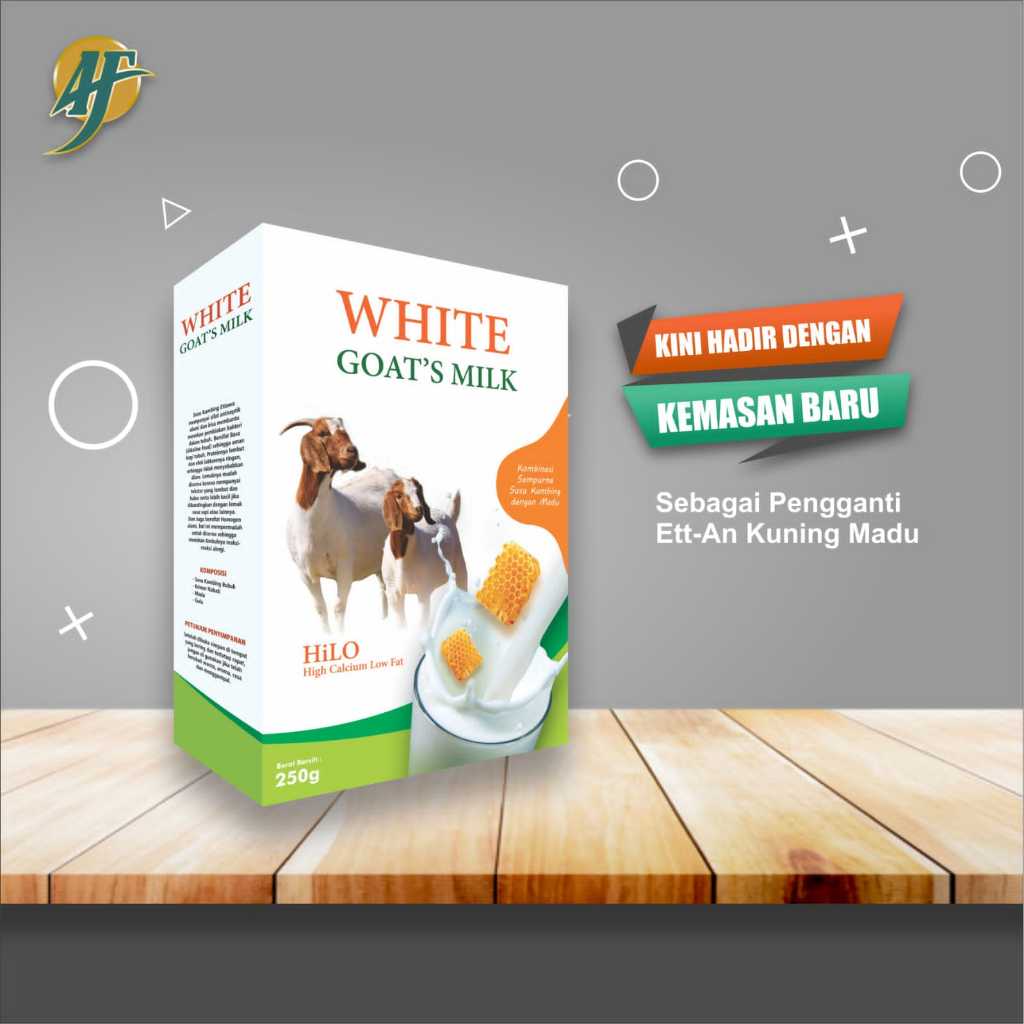 

Etta White goat milk