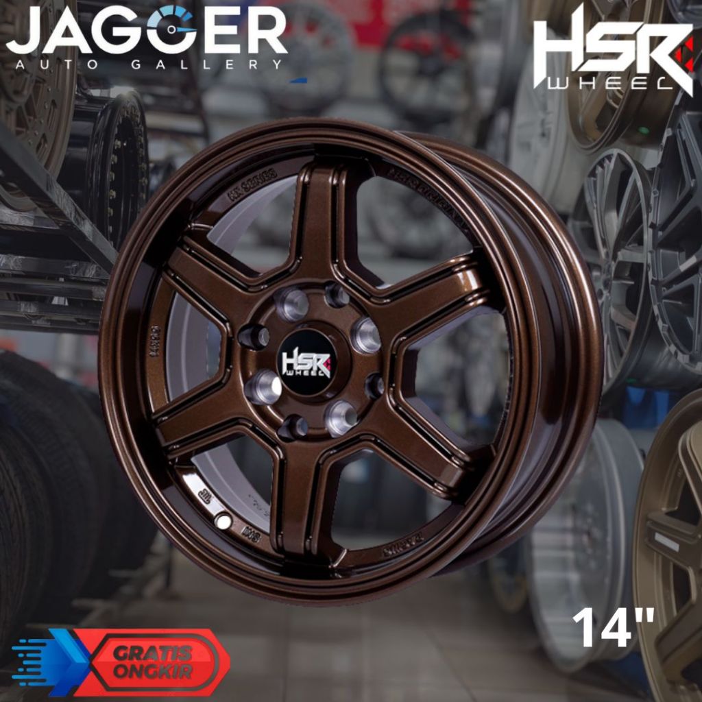 terbaru velg mobil ring 14 agya, brio, kijang, avanza original HSR MINAS