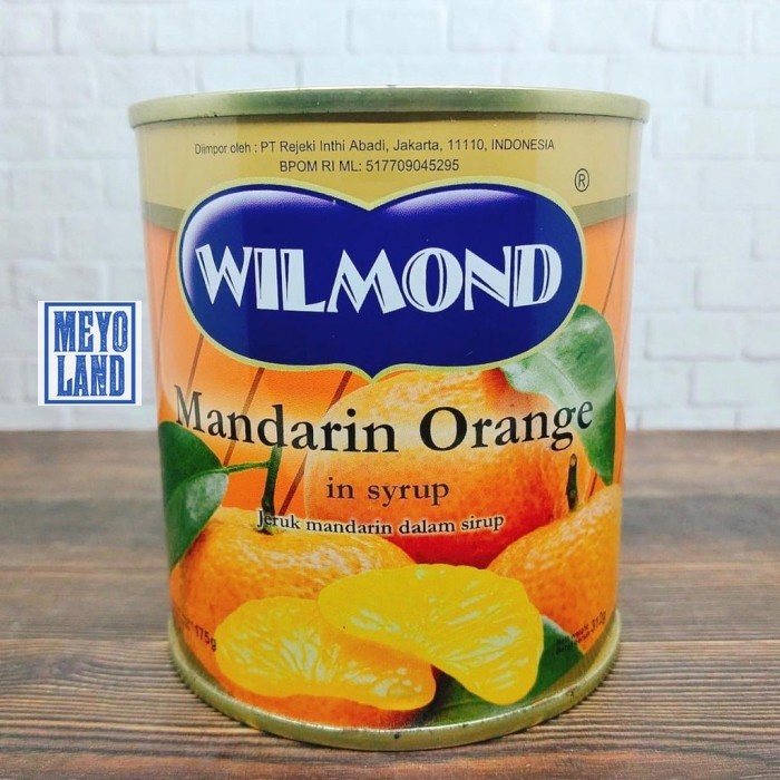 

WILMOND Mandarin Orange Jeruk in Syrup 312 gr Buah dalam Kaleng Oranges 312g dalam larutan gula