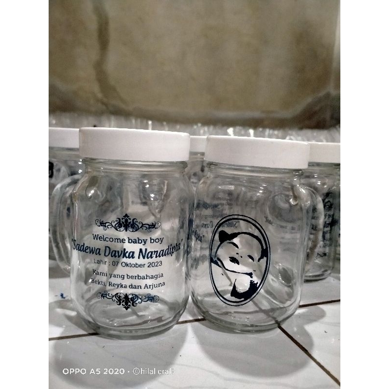 Souvenir Drink Jar | gelas cafe | gelas es teh