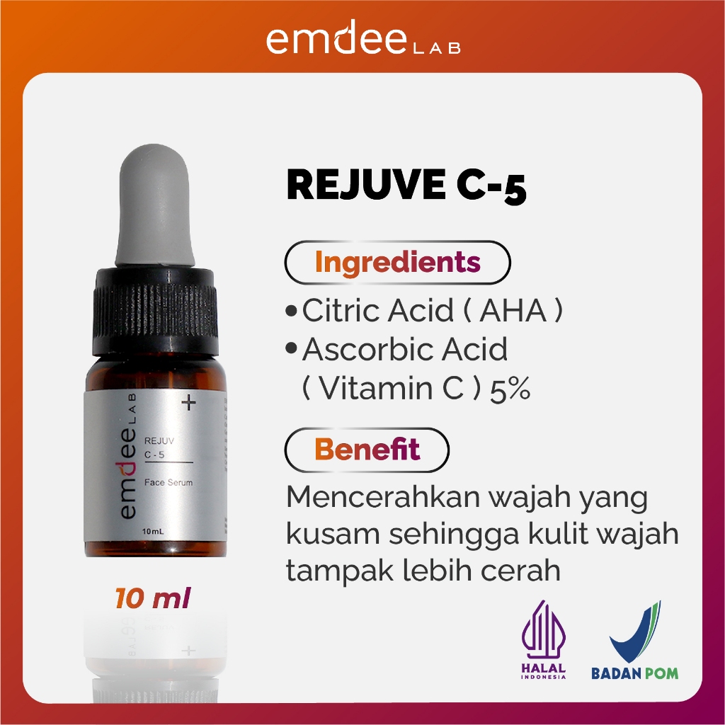 Emdee Lab Rejuve C - 5 - Serum 10mL