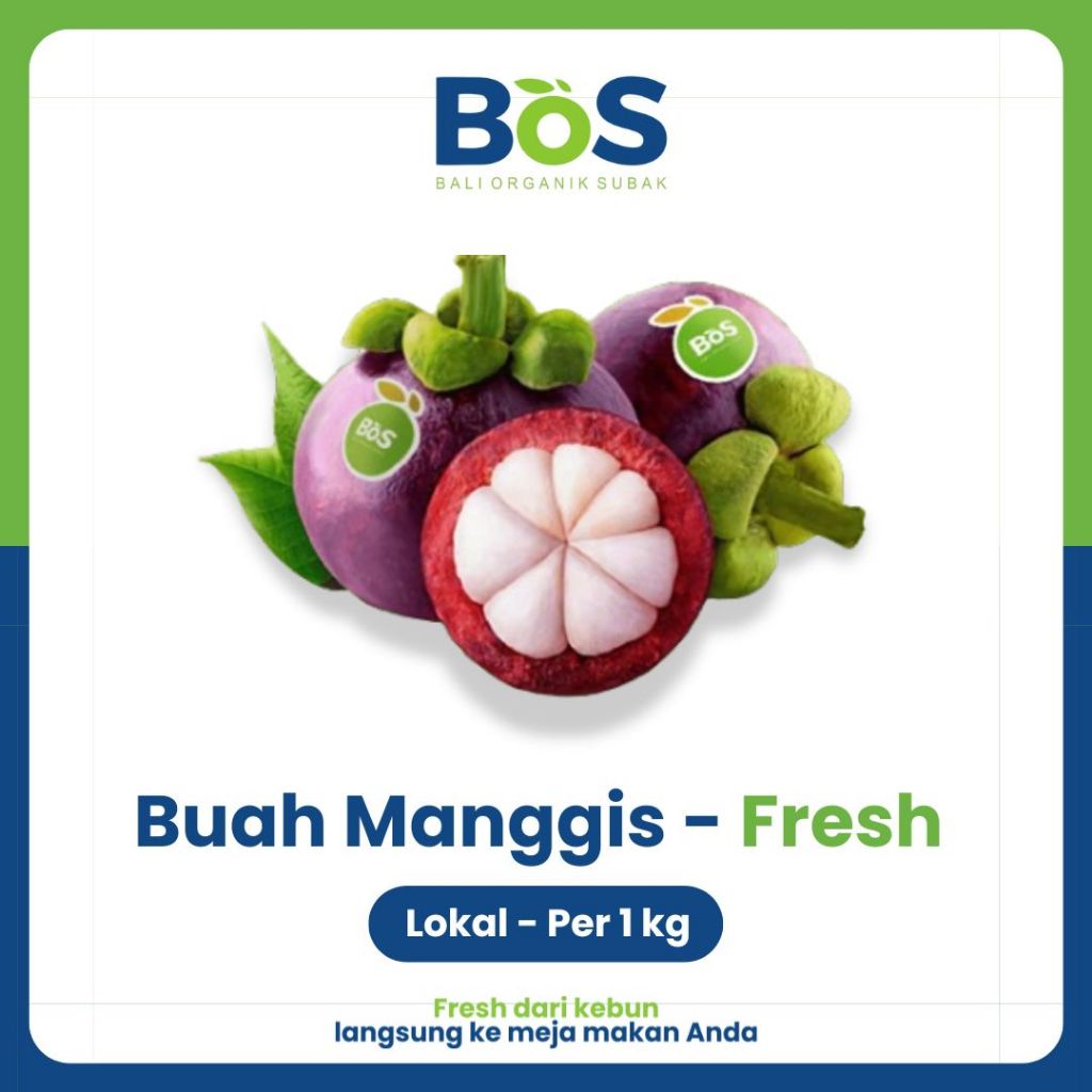 

Buah Manggis Fresh 1kg - Bos Fresh