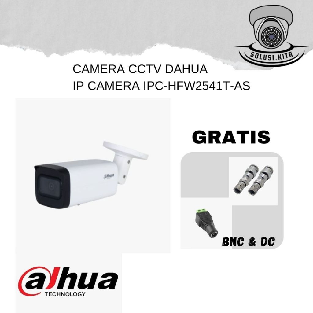 IP Camera CCTV DAHUA 5 MP IPC-HFW2541T-AS