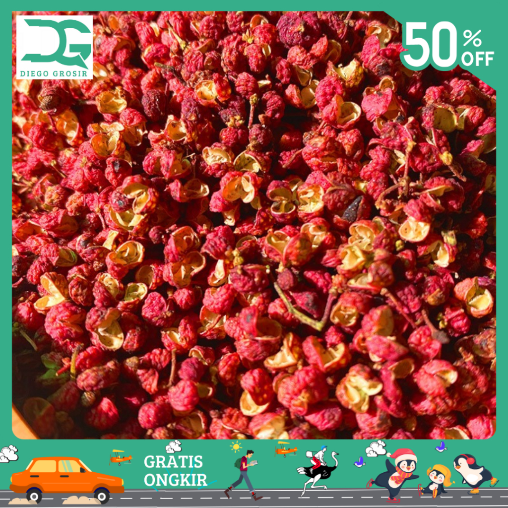 

MAJUR HUAJIAO MALA MERAH SICHUAN / CHINESE SZECHUAN RED PEPPERCORN