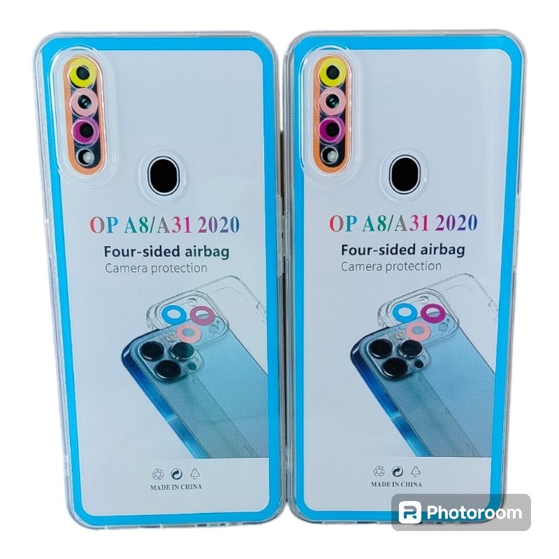 Case Bening Airbag Oppo A31 A8 Softcase Transparan