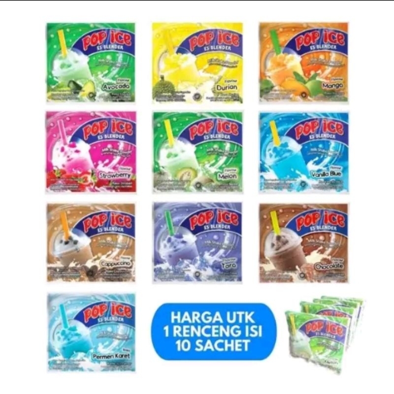 

Minuman POP ICE/MARI OPPA 10pcs