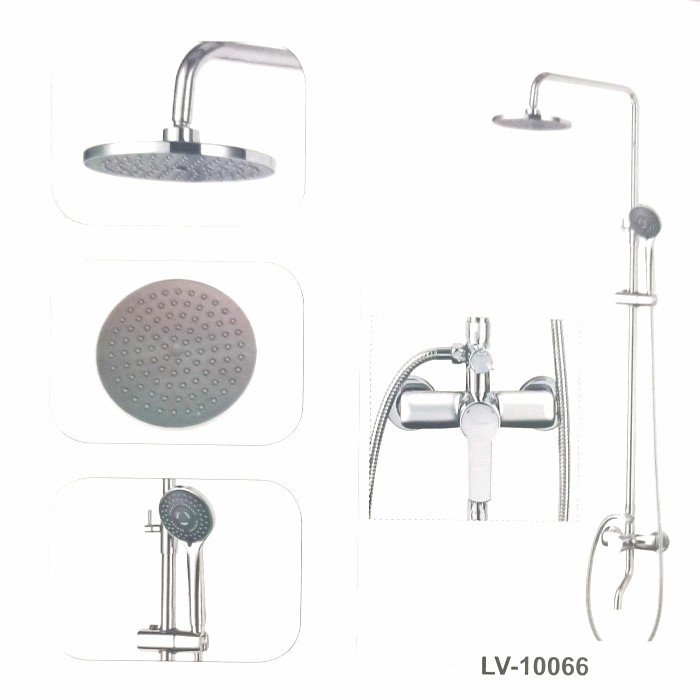 Kran Shower/Tiang Shower Set (Panas+Dingin)-LAVENIA LV-10066