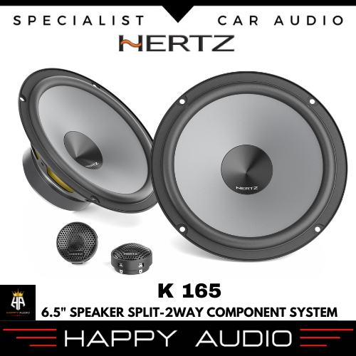 Speaker Split 2-Way Component 6,5 Inch HERTZ K 165 Uno Series Universal ORIGINAL