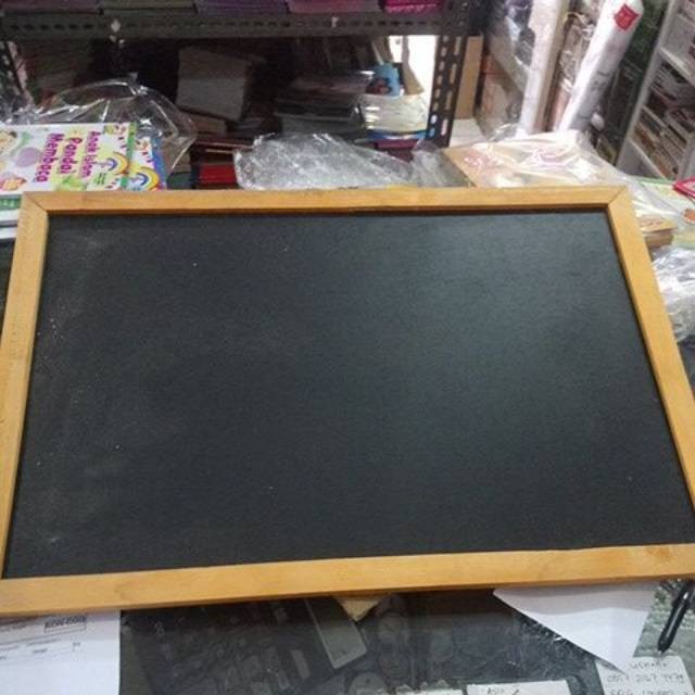 

Promo Papan Tulis Hitam Size 40x60 (FREE KAPUR)