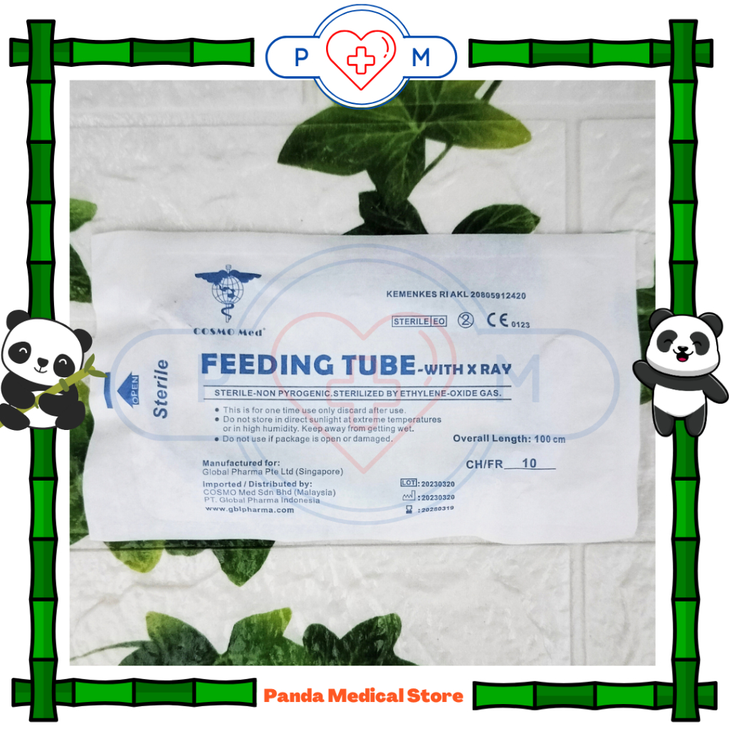 Feeding Tube / NGT / Selang Makan No. 10 Cosmomed