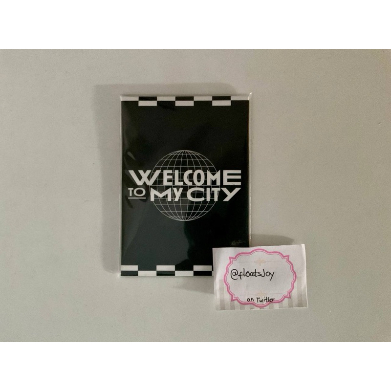 [NCT 127] WELCOME TO MY CITY WTMC SCRATCH PHOTOCARD FORTUNE B VER SEALED MD PC