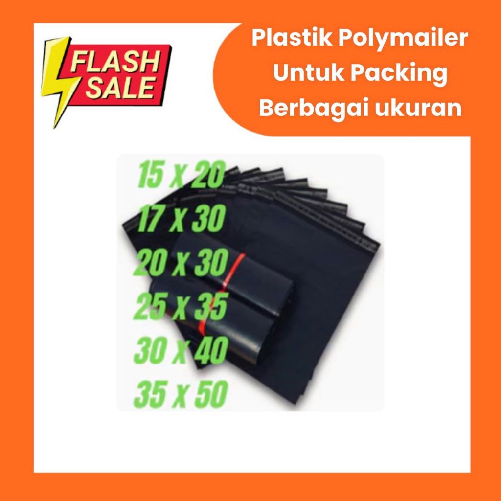 

GROSIR PLASTIK POLYMAILER UNTUK PACKING TERMURAH SE-SHOPEE / BERBAGAI MACAM UKURAN