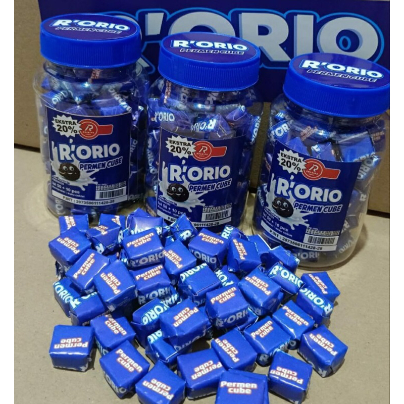 

Permen Cube Orio Termurah 1 toples isi 60 pcs