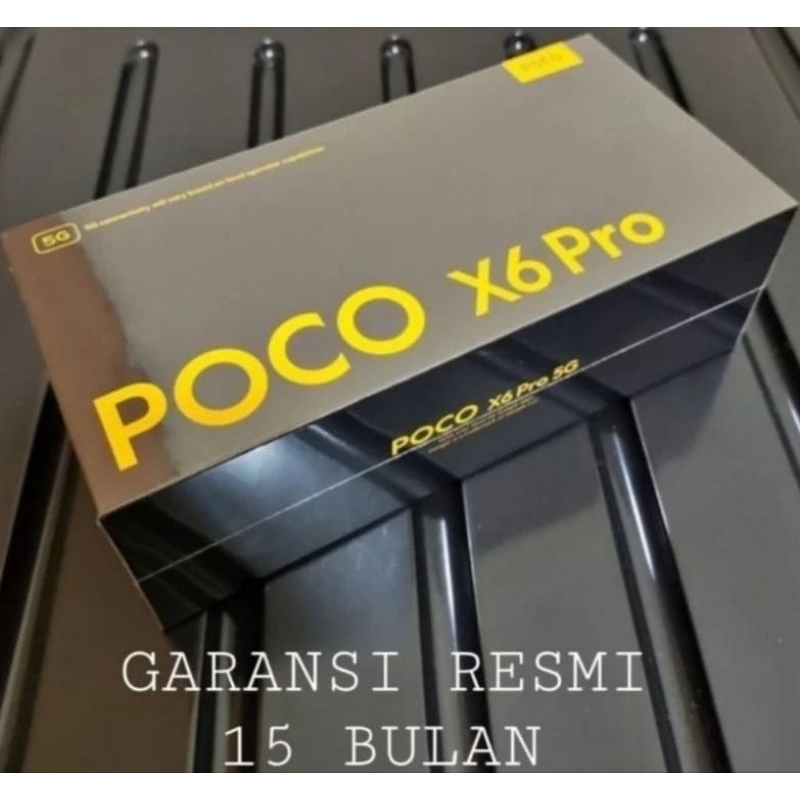 POCO X6 PRO 5G 12/512GB NEW GARANSI RESMI