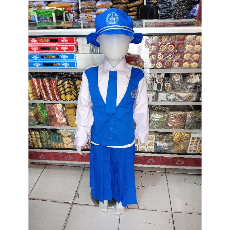 Baju TK Nasional Rompi Sambung