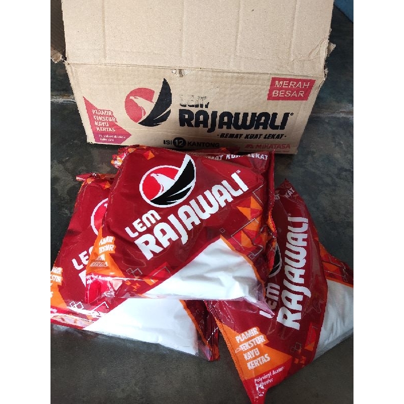Lem Rajawali putih 1 dus 1kg lem kayu