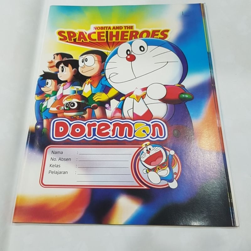 

Sampul Kertas Ukuran Quarto Karakter Doraemon Isi 20 Tebal