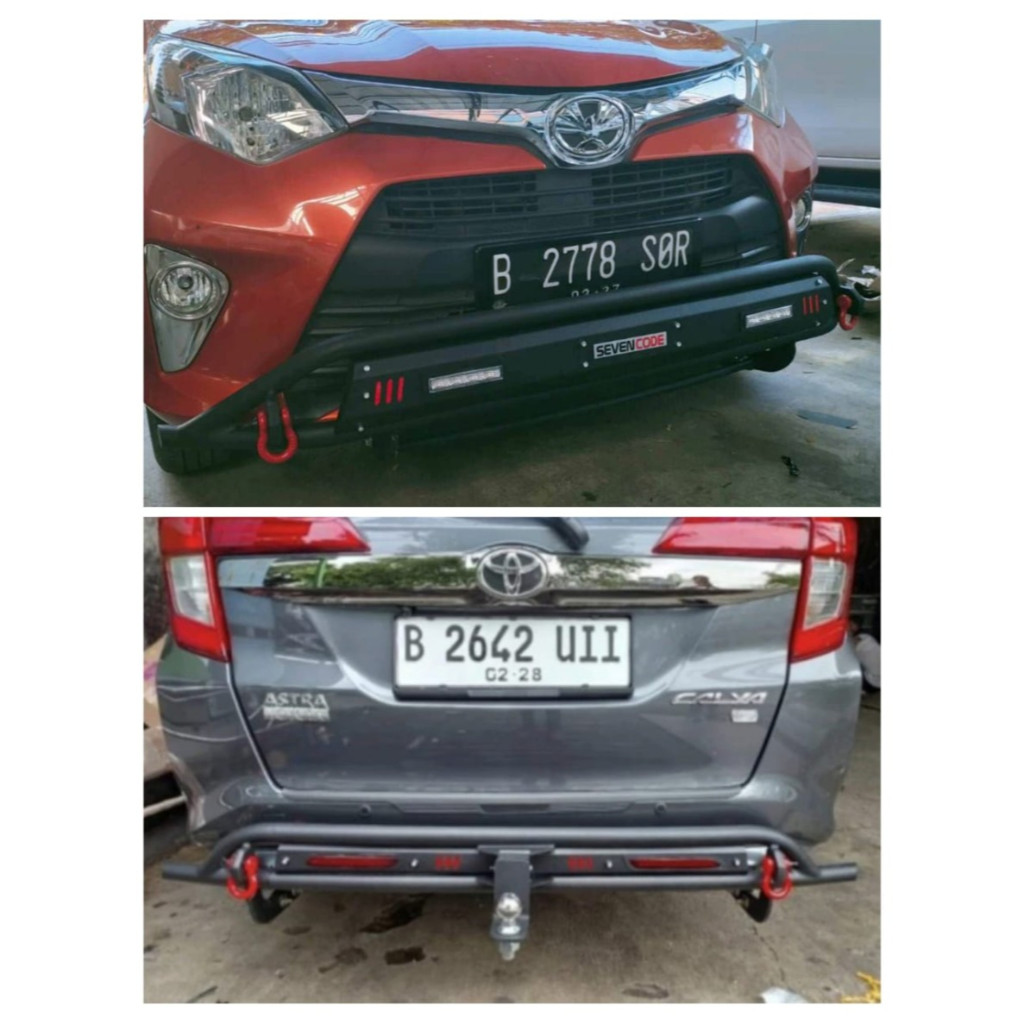 PAKET TANDUK TOWING DEPAN BELAKANG COBRA CALYA SIGRA