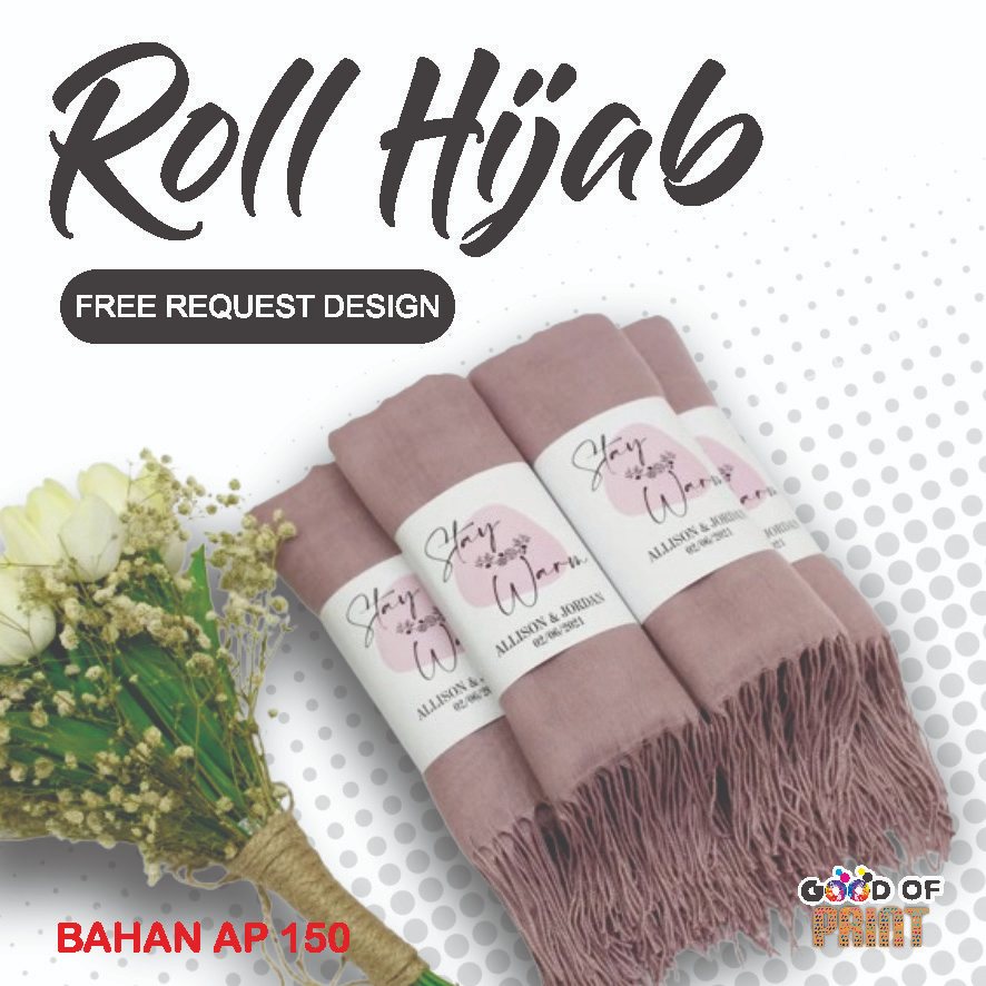 

(FREE DESAIN) ROLL HIJAB - PAPER BELT HIJAB/KAOS KAKI