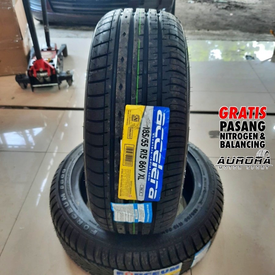 Ban merek Accelera PHI-R 185/55 R15 tubles ban mobil brio agya ayla ring 15