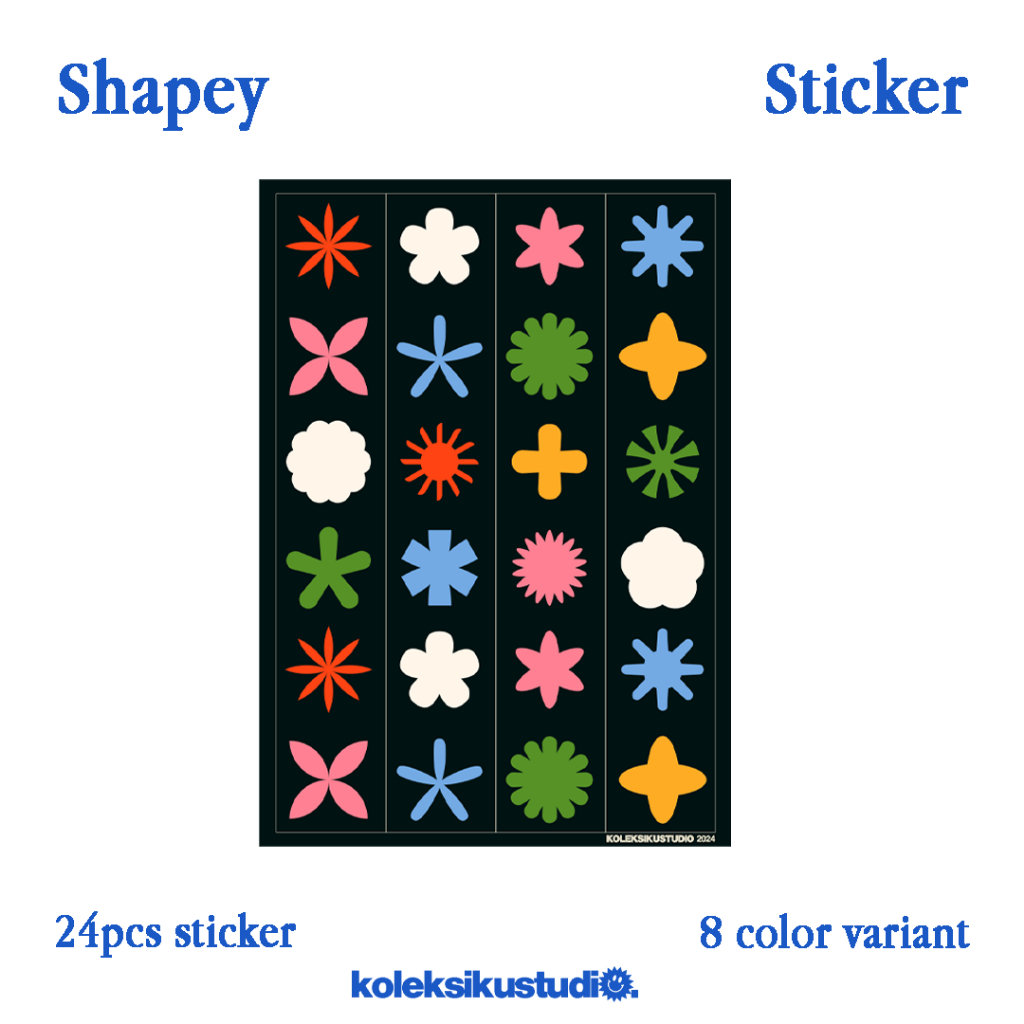Stiker Shapey Sticker Aesthetic Lucu Stiker HP Laptop