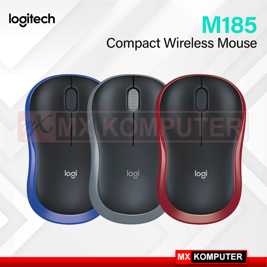 Mouse Logitech Wireless M185 ORIGINAL M 185