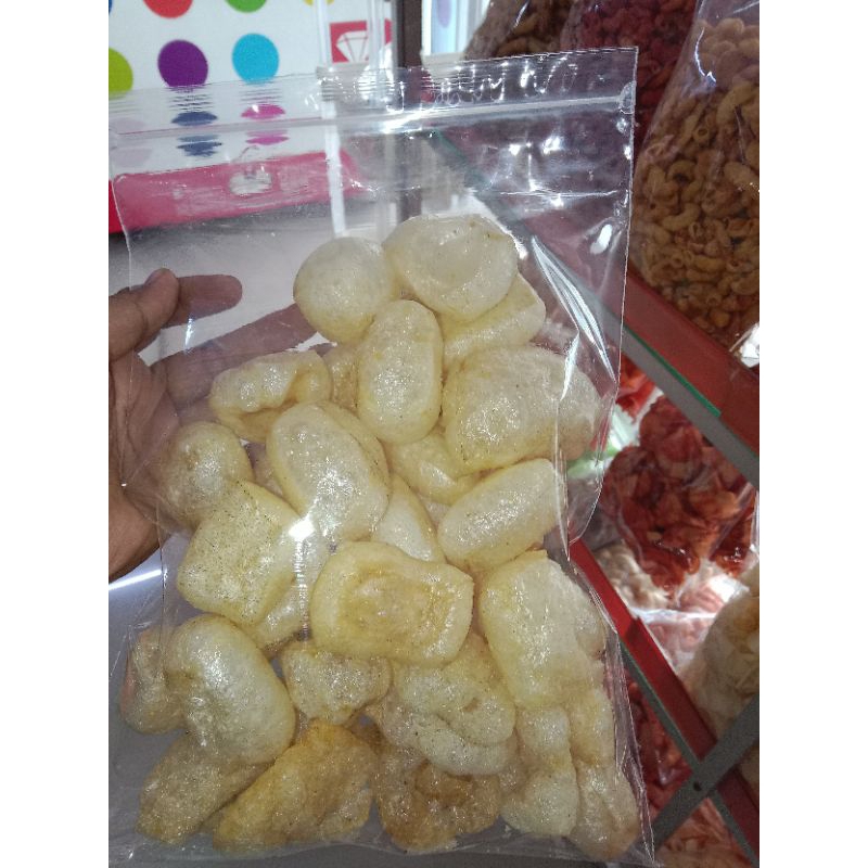 

kerupuk kulit perbungkus