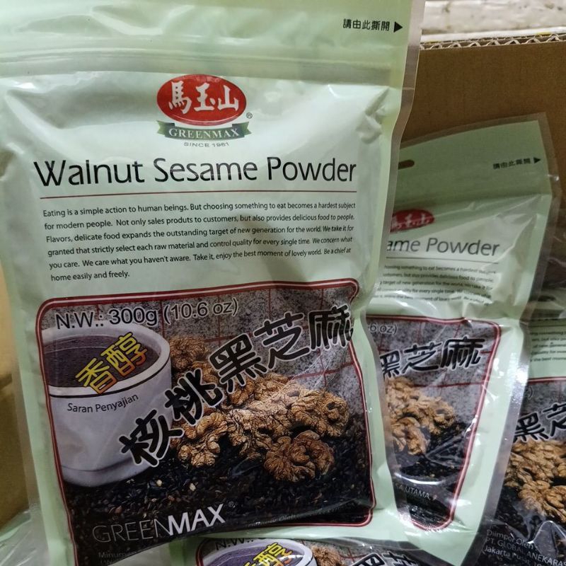 

Greenmax Walnut Sesame Powder 300gram Nutrisi Otak