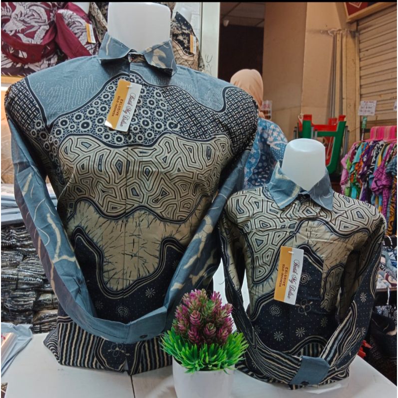 BAJU BATIK PRIA LENGAN PANJANG/ KEMEJA BATIK PRIA FULL FURING